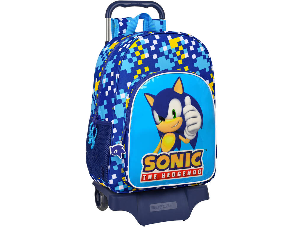 Mochila 180 con Carro 905 Sonic Speed de Safta 612395313