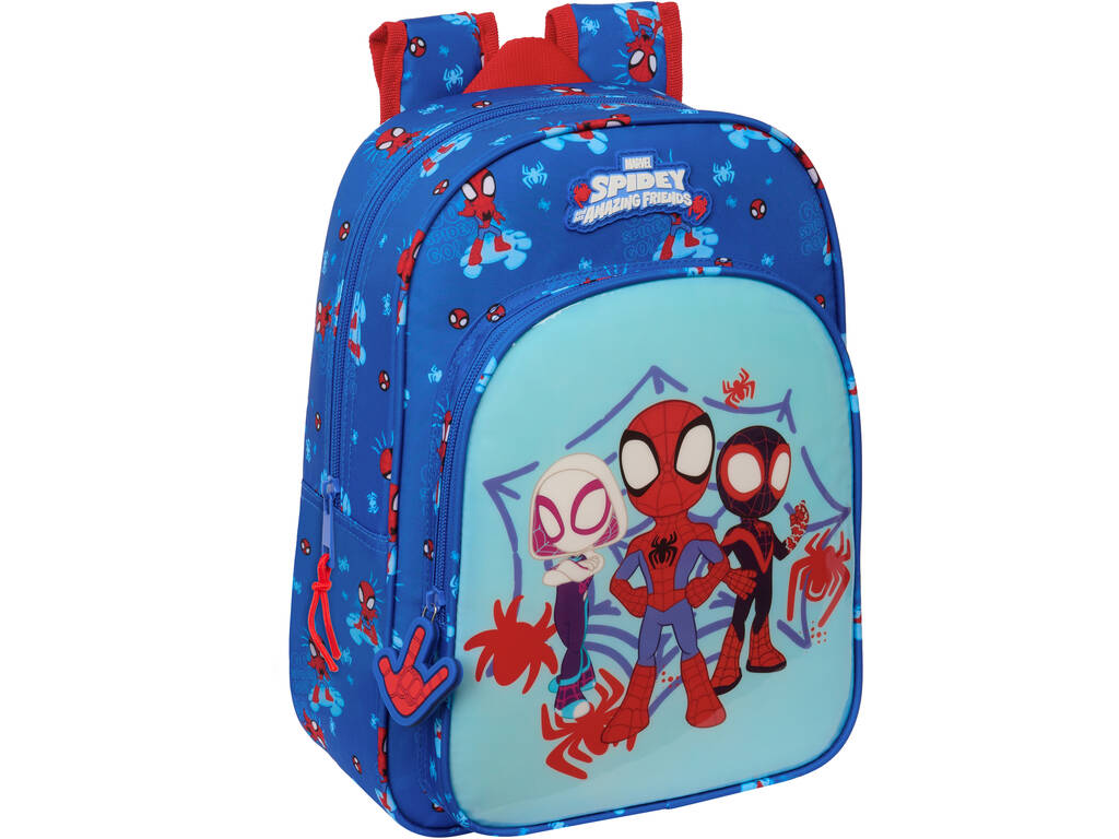 Mochila Infantil Adaptable a Carro Spidey de Safta 642432185