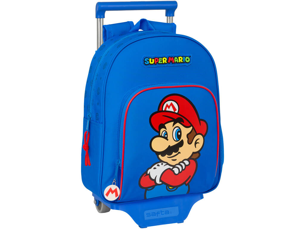 Mochila 609 Carro 705 Super Mario Play de Safta 612371020