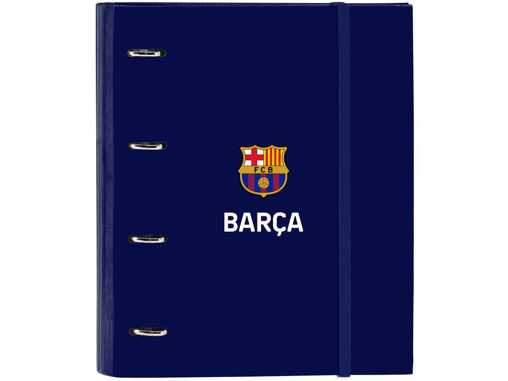 Carpeta 4 Anillas 35 mm con Recambio F.C. Barcelona 1ª de Safta 512329666