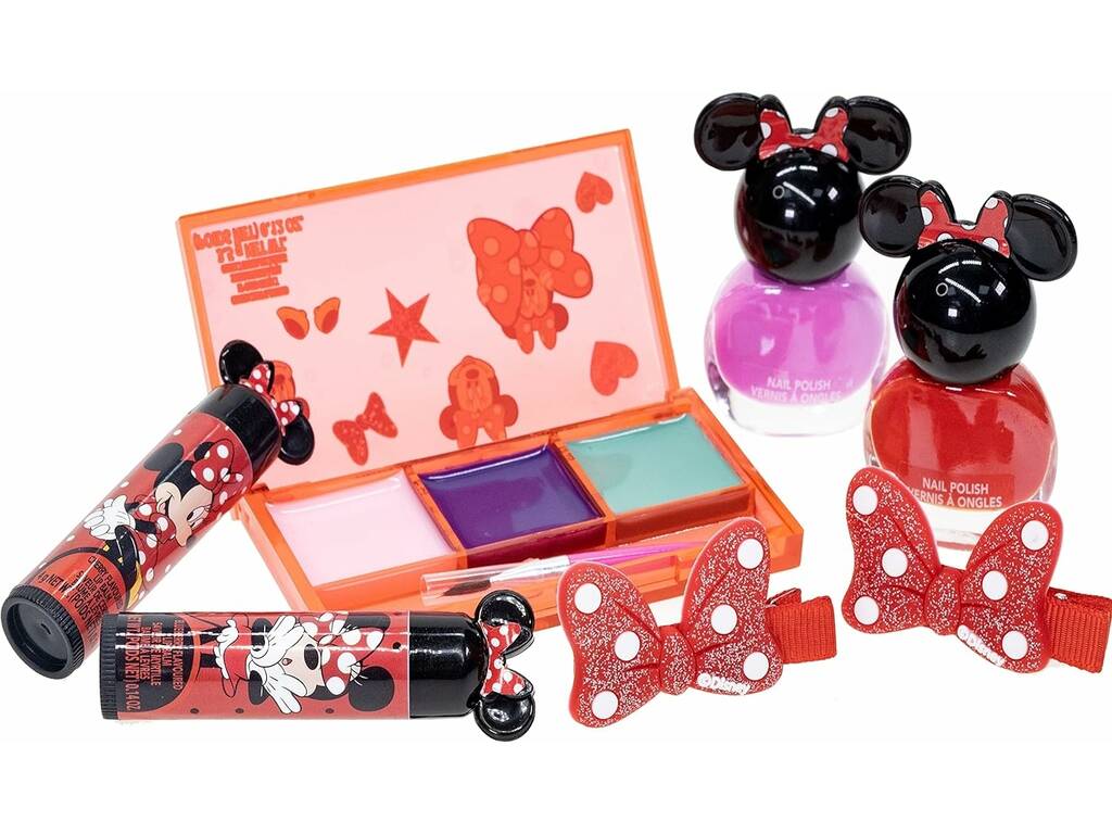 Minnie Set Cosmetica Townley Girl con Accesorios Pelo de MB1344GA