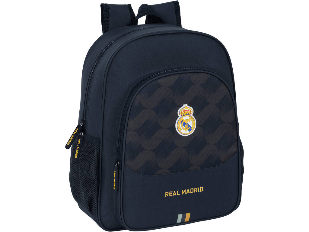 Sac à dos junior adaptable au trolley Real Madrid 2nd Kit 23/24 par Safta 612357640