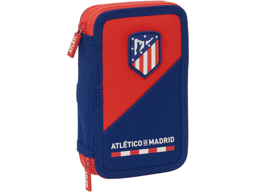 Klein Doppelt Etui 28 Teile Atlético de Madrid von Safta 412458854