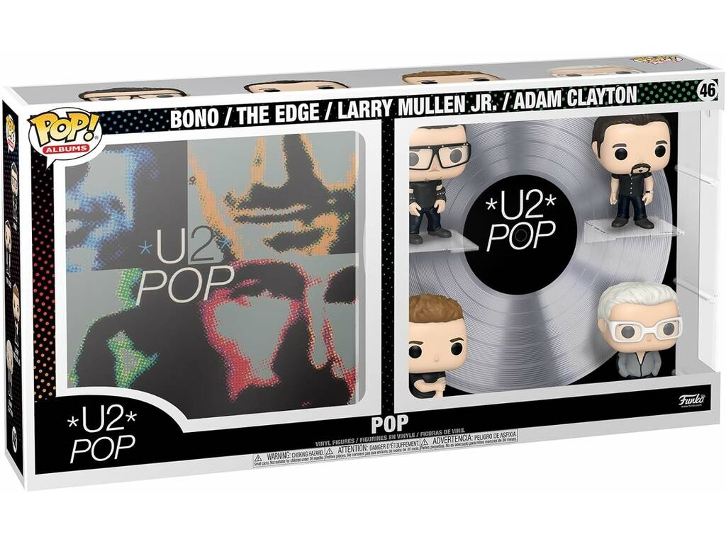 Funko Pop Albums Deluxe U2 Pop Album mit Figuren 67391