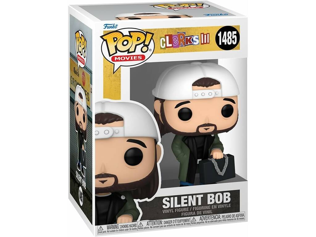 Funko Pop Movies Clerks 3 Figura di Bob il Silenzioso 72445