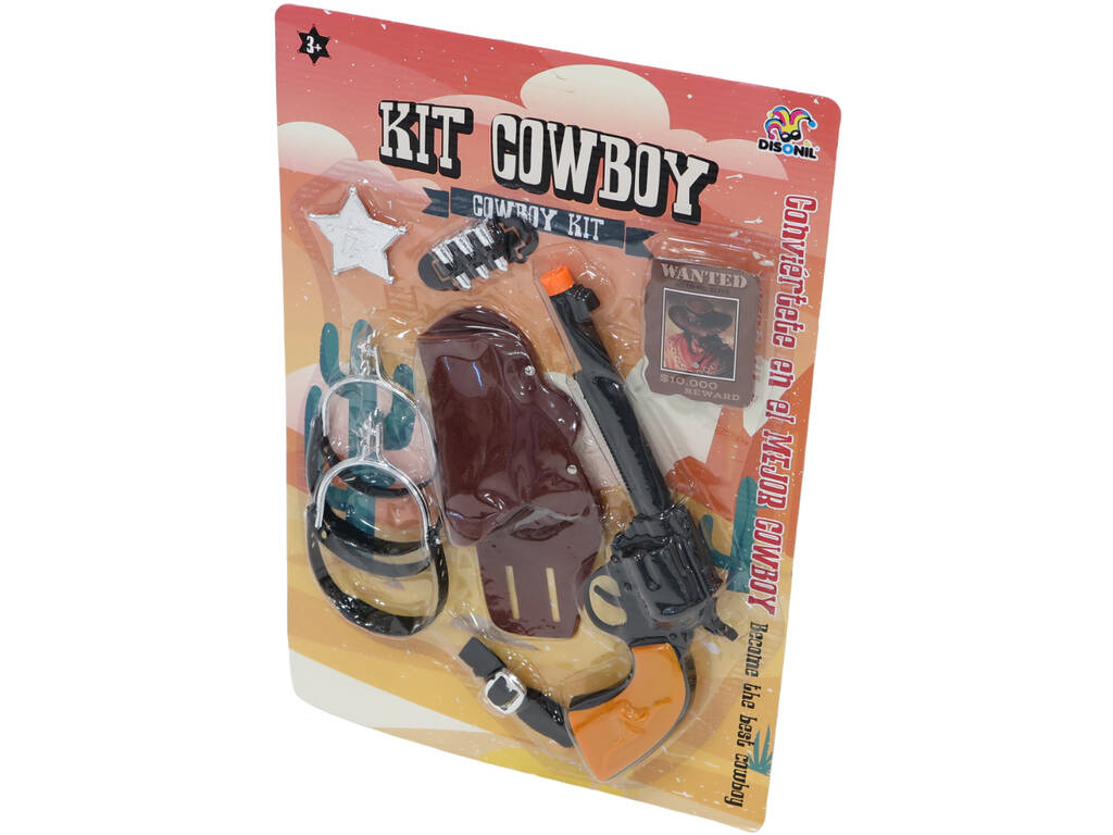 Kit Cowboy avec pistolet et accessoires