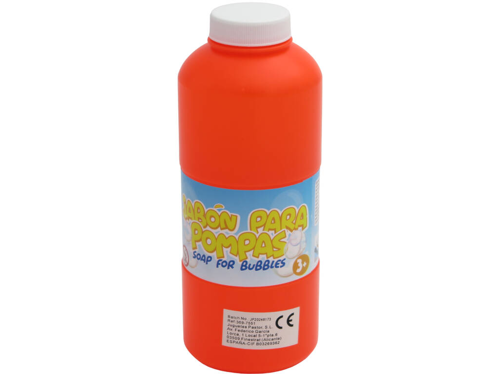 Líquido para Bolhas de Sabão 450 ml vermelho