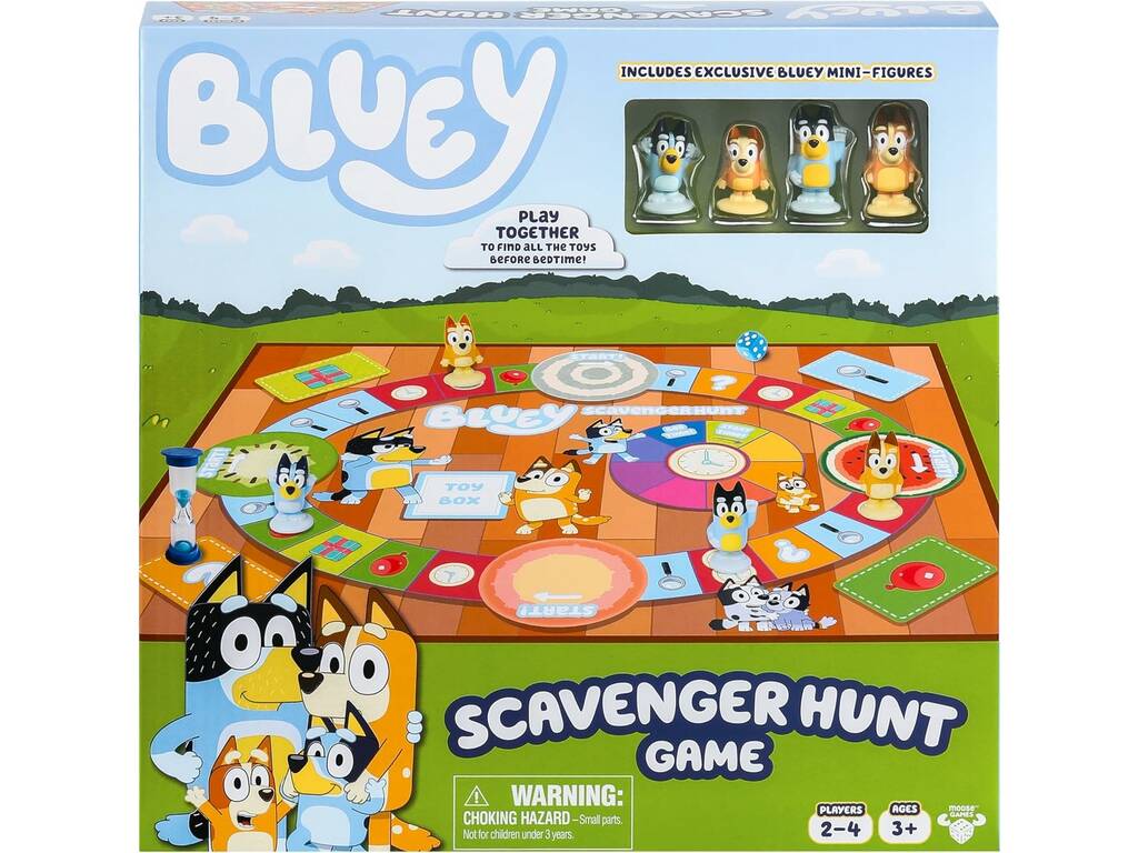 Bluey Juego Scavenger Hunt Famosa EGB01000