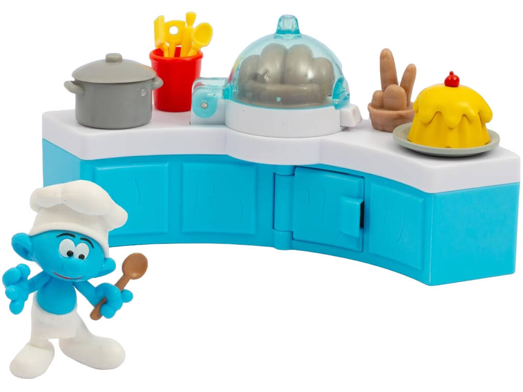 Pitufos Playset con Figura Famosa PUF18000