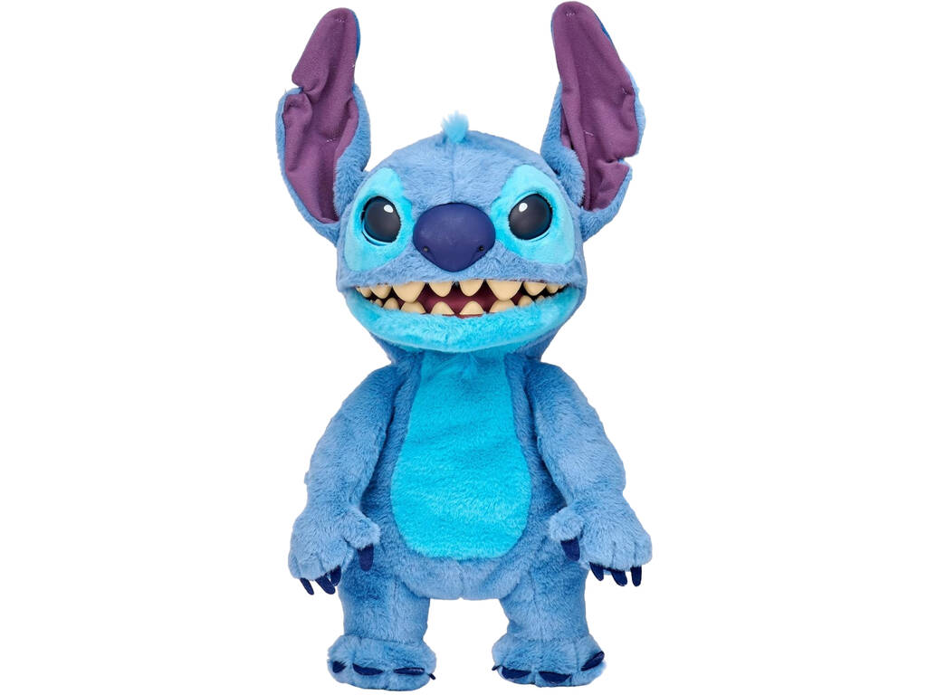 Stitch Animatronische Puppe Real FX mit Realistischen Geräuschen und Bewegungen von Famosa TTC29000