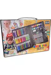 Maletín Estuche Artístico Creative Art con 86 Piezas