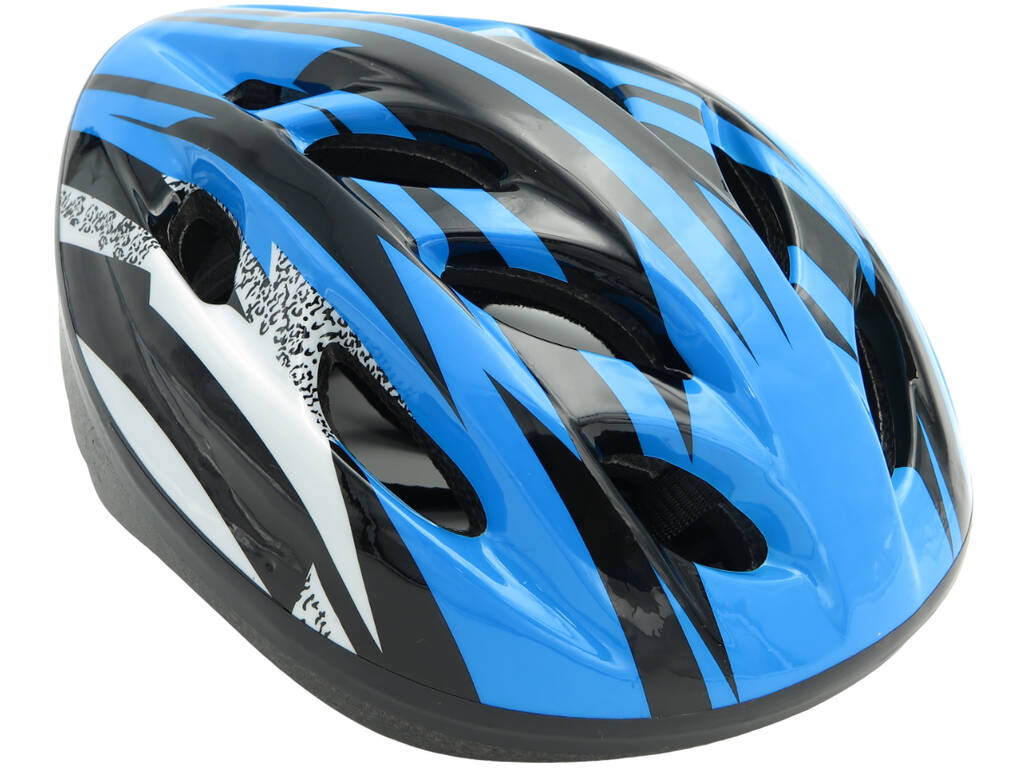 Multisport-Helm X-Treme Blau und Schwarz für Erwachsene Größe L