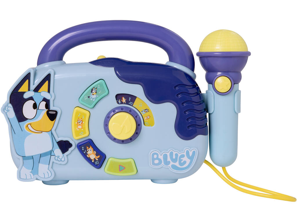 Boombox Bluey avec microphone HTI 1684942