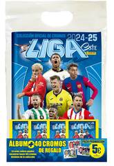 Liga Este 24-25 Starter Pack lbum con 5 Sobres Panini