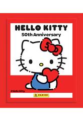 imagen Hello Kitty 50th anniversario busta con 5 adesivi