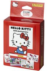 imagen Ecoblister Hello Kitty 50ème anniversaire avec 10 enveloppes Panini