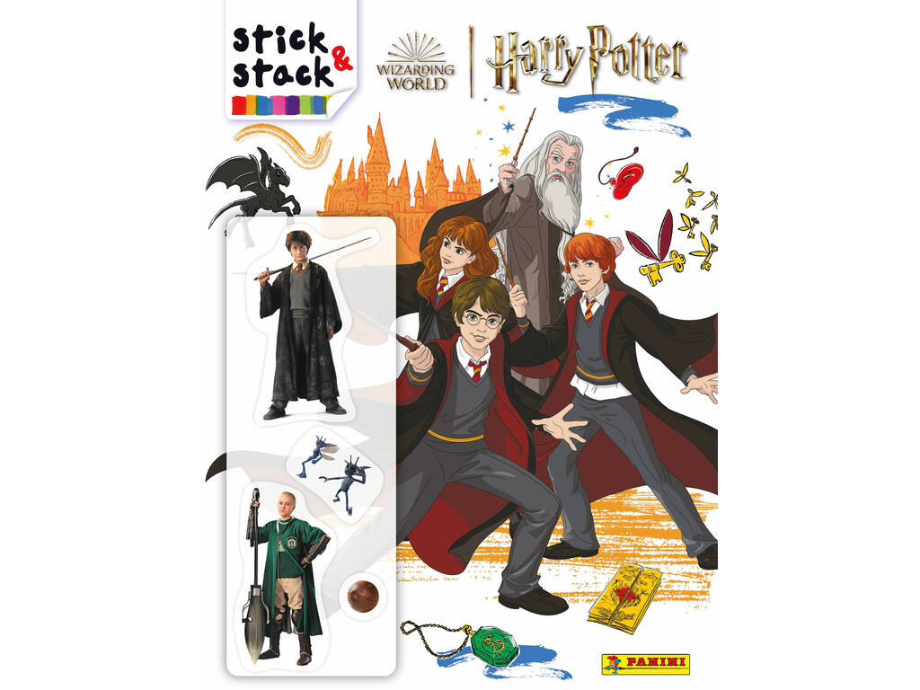 Stick & Stack Harry Potter Livro de Adesivos Panini