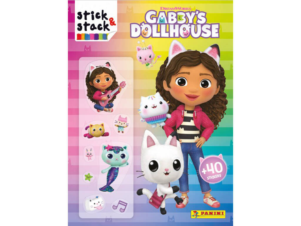 Stick & Stack Gabby's Dollhouse Stickerbuch von Panini