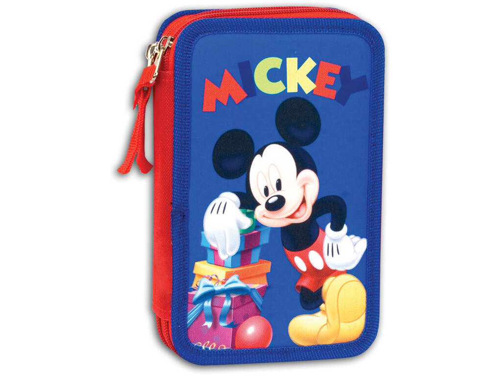 Estojo Triplo Mickey Mouse Perona 82941