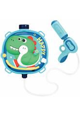 imagen Rucksack Wasserpistole Dinosaurier