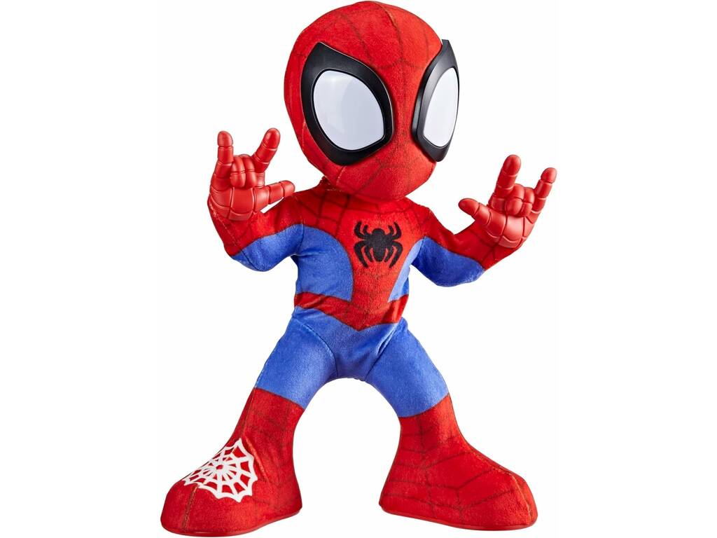 Spidey And His Amazing Friends Figura Spidey Baila y Gatea Hasbro F6722