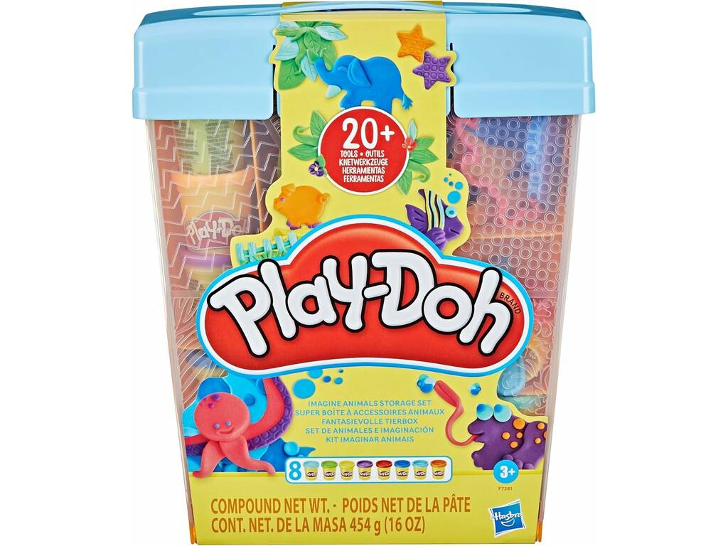 PlayDoh Set de Animales e Imaginación Hasbro F7381