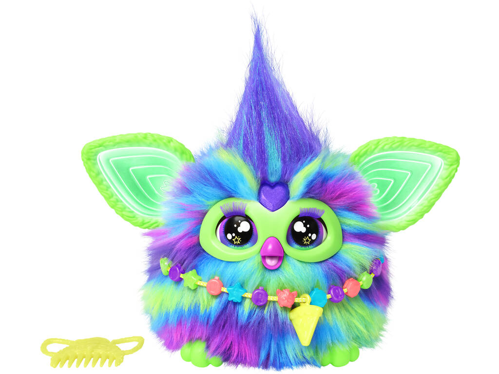 Furby Peluche Interattivo che Brilla al Buio Hasbro F8901