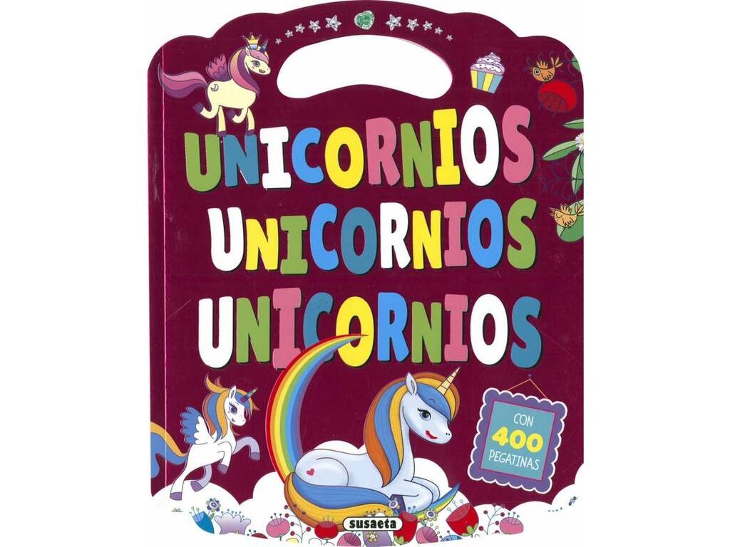 Livre 400 autocollants licornes