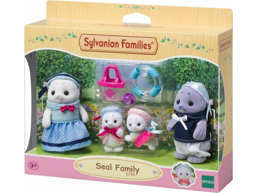 Sylvanian Families Familie Robbe von Epoch zum Spielen 5759