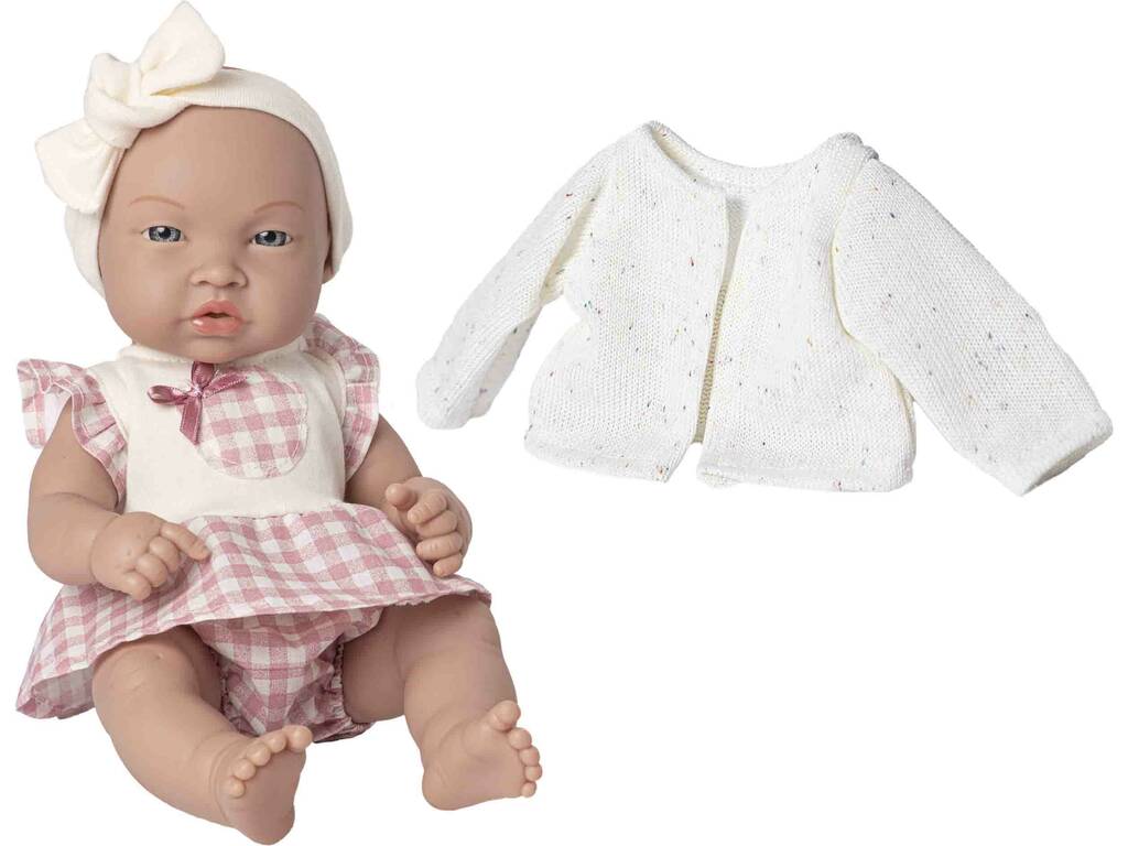 Muñeca Bebé 35 cm Recién Nacida Cloe