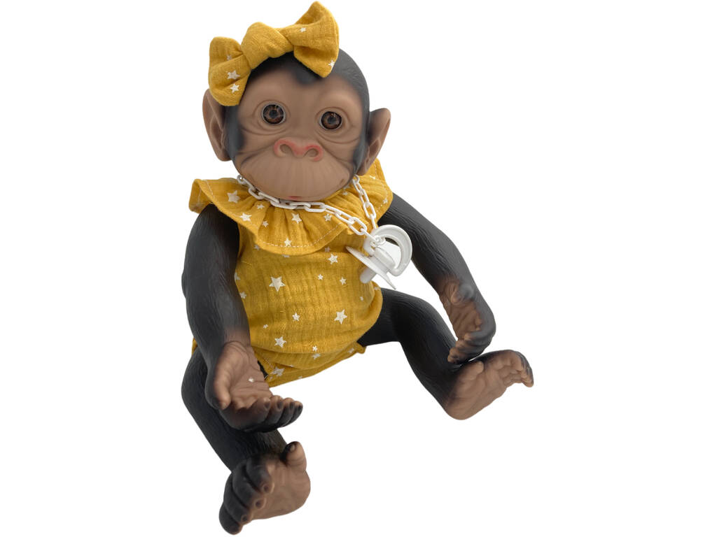 Macaco Reborn Marrom 35 cm. Cucosito 5014