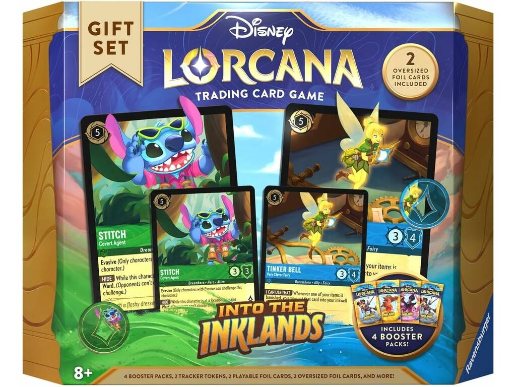 Disney Lorcana TCG Set Regalo Into The Inklands