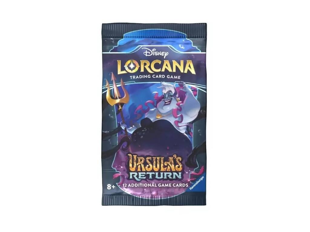 Disney Lorcana TCG Sobre con 12 Cartas Ursula’s Return