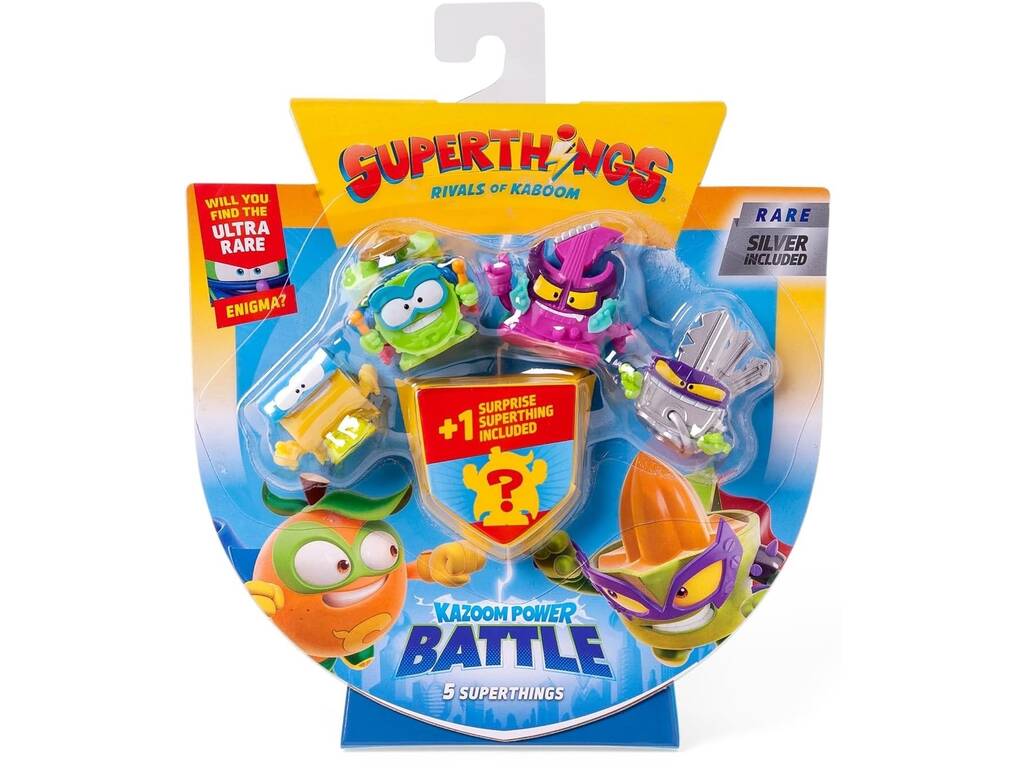 SuperThings Rivals of Kaboom Kazoom Power Battle Pack 5 Figure Magic Box PST15B616IN00