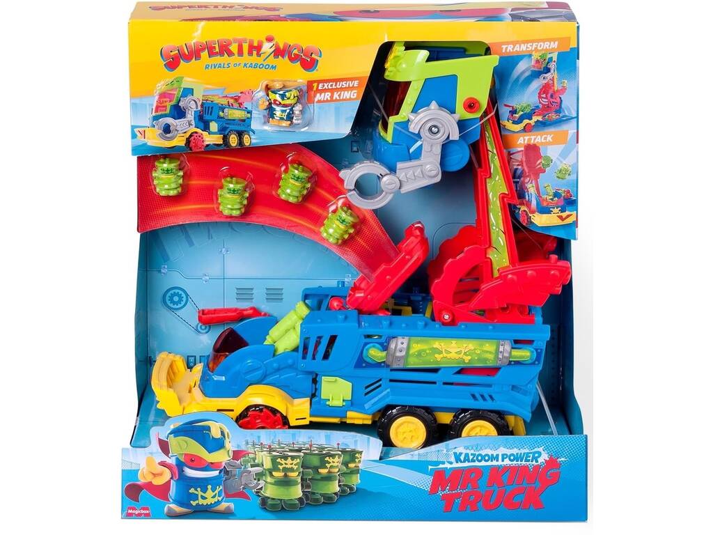 SuperThings Rivals Of Kaboom Kazoom Power Mr King Truck Magic Box PSTSP114IN10