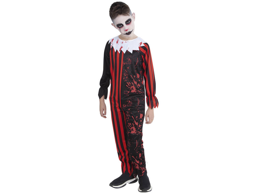 Clown Ruffian Costume Enfant Taille L Rubies S8694-L