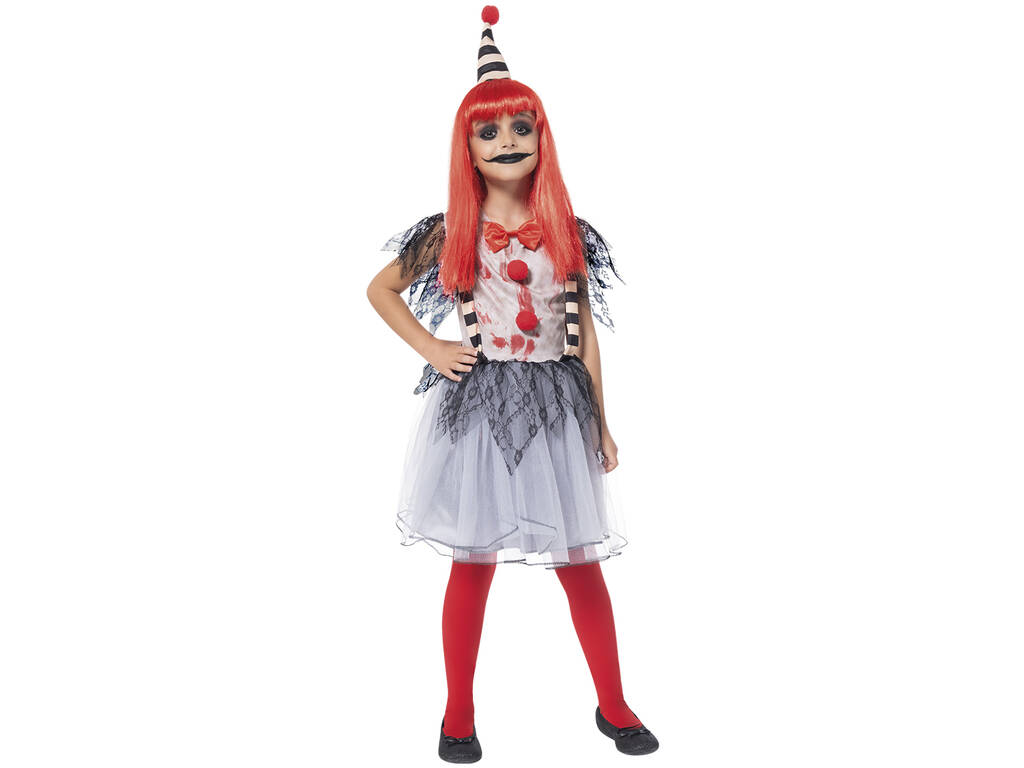 Costumes pour Filles Clown Witch Bloodthirsty Taille M Rubies S8991-M