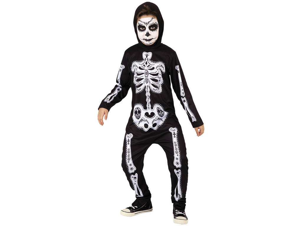 Costume Bones-a Day of the Dead Taille M Rubies S8667-M