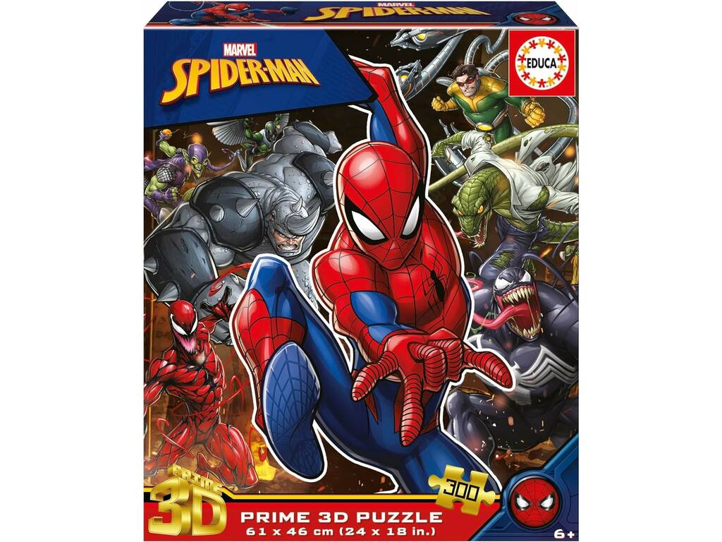Marvel Spiderman Prime 3D Puzzle 300 pièces
