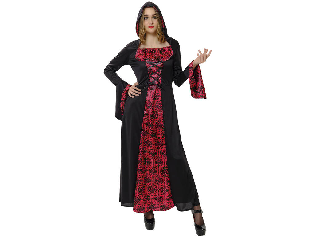 Costume Adulto da Vampira Misteriosa Taglia Unica Rubies S8915