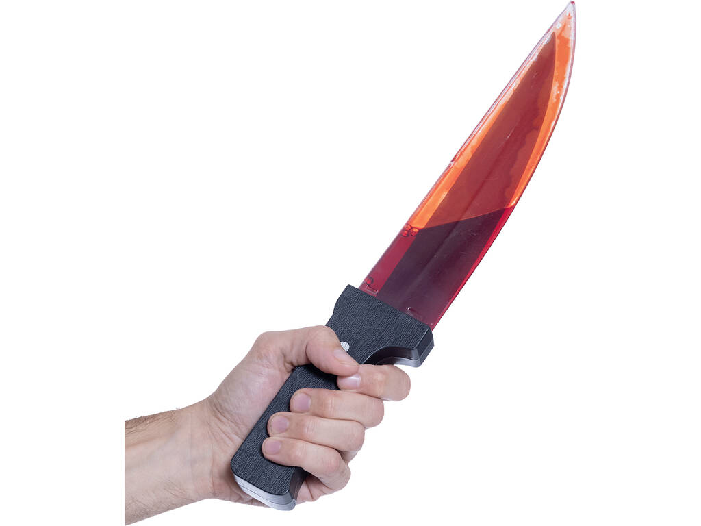 Cuchillo Psycho con Sangre 40 cm. Rubies S7741