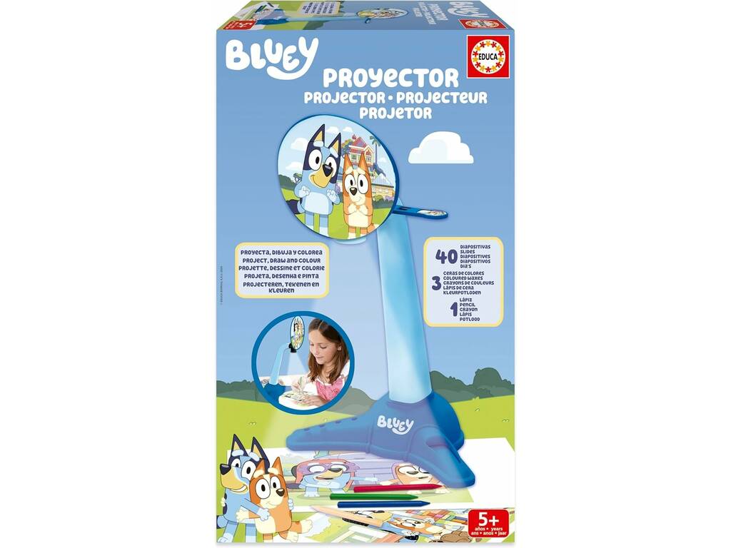 Bluey Projector Educa 20109