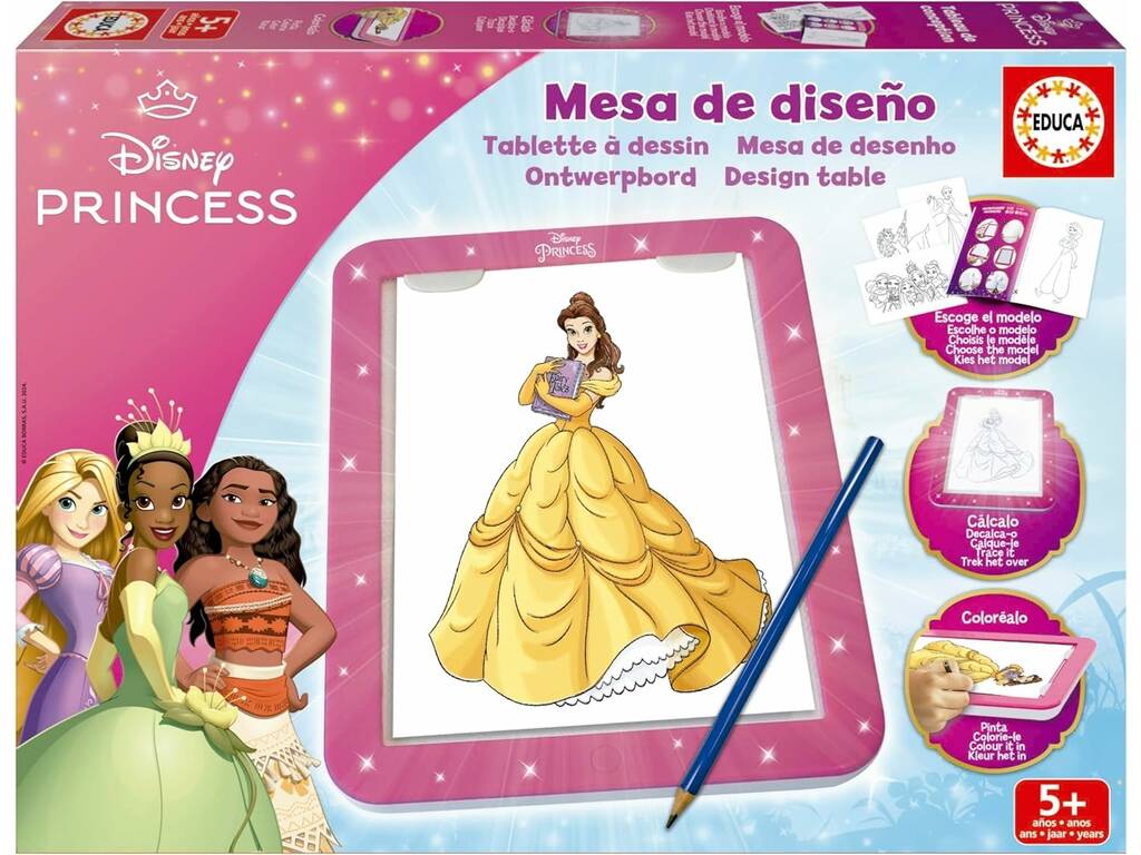 Table design Disney Princesse