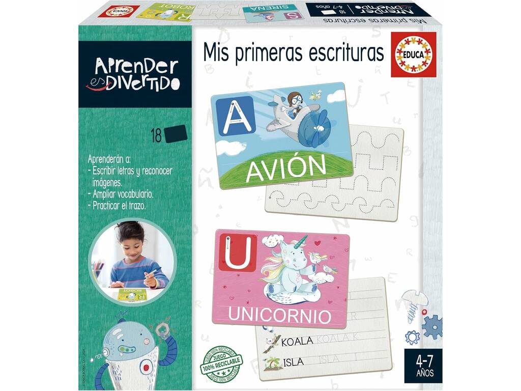 Aprender É Divertido As Minhas Primeiras Escritas