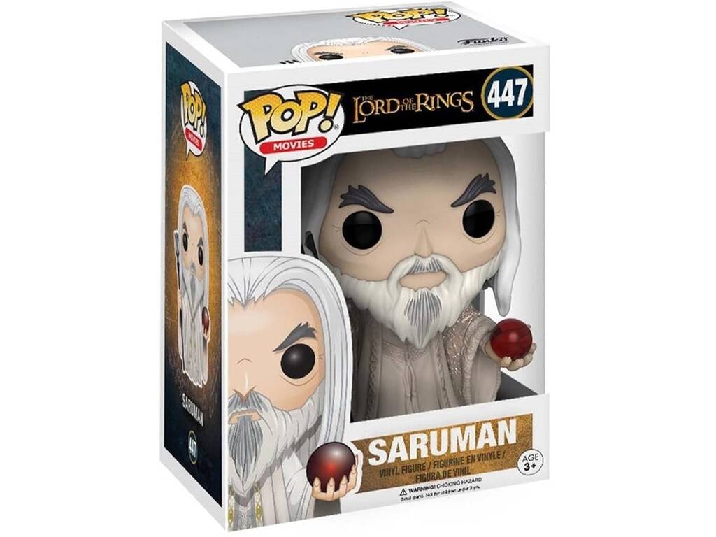 Funko Pop Movies Il Signore degli Anelli Figura Saruman 13555