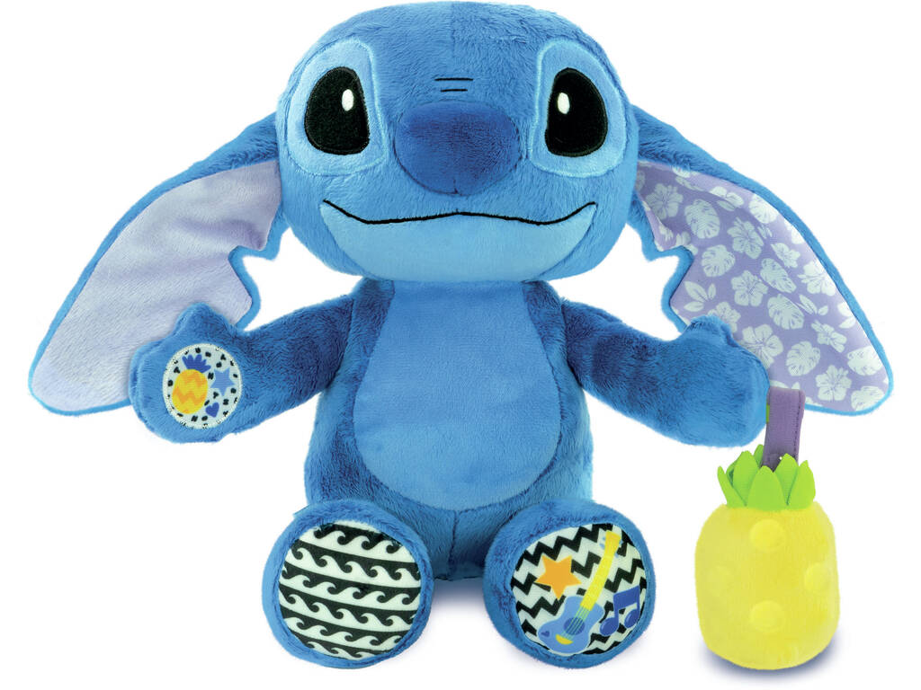 Stitch Peluche Musical Calma y Juega Clementoni 17987