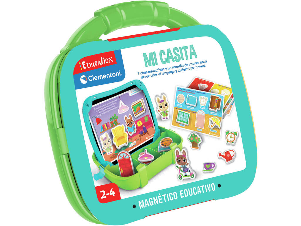 Maletín Juego Magnético Mi Casa Clementoni 55570