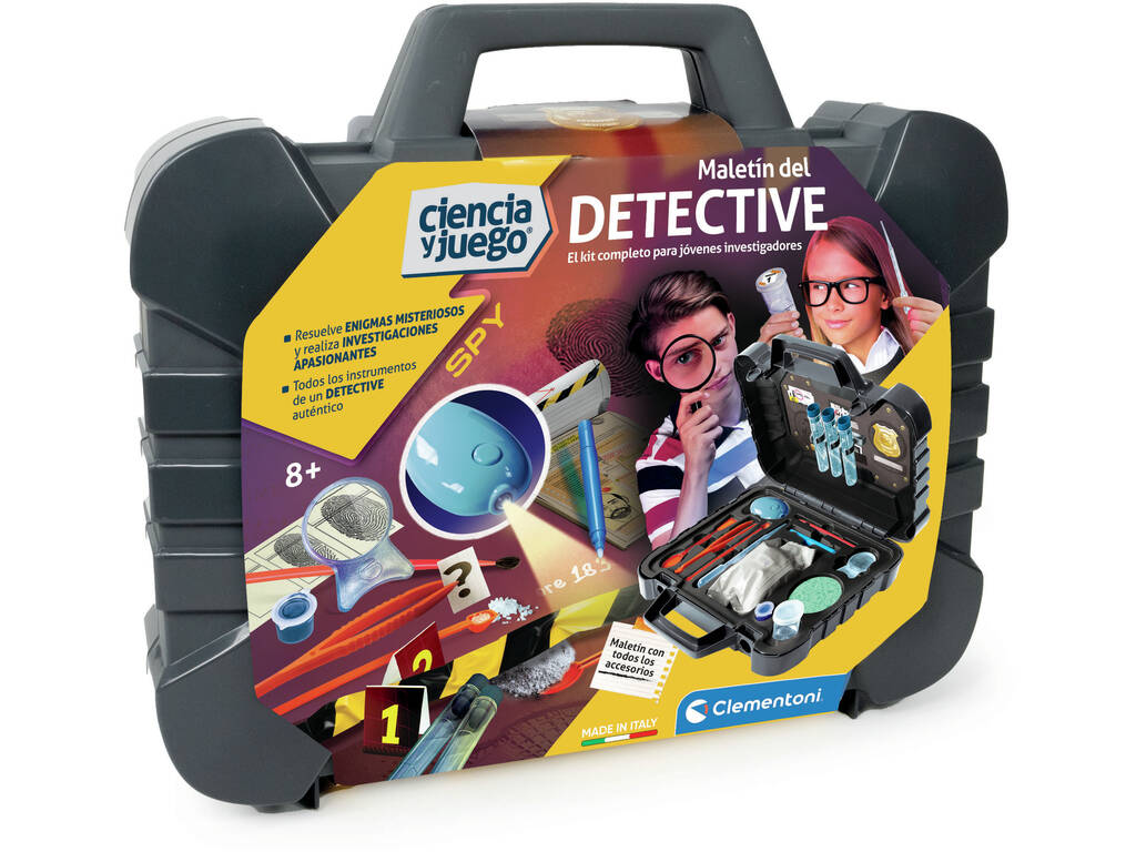 Maletín de Detective Clementoni 55566