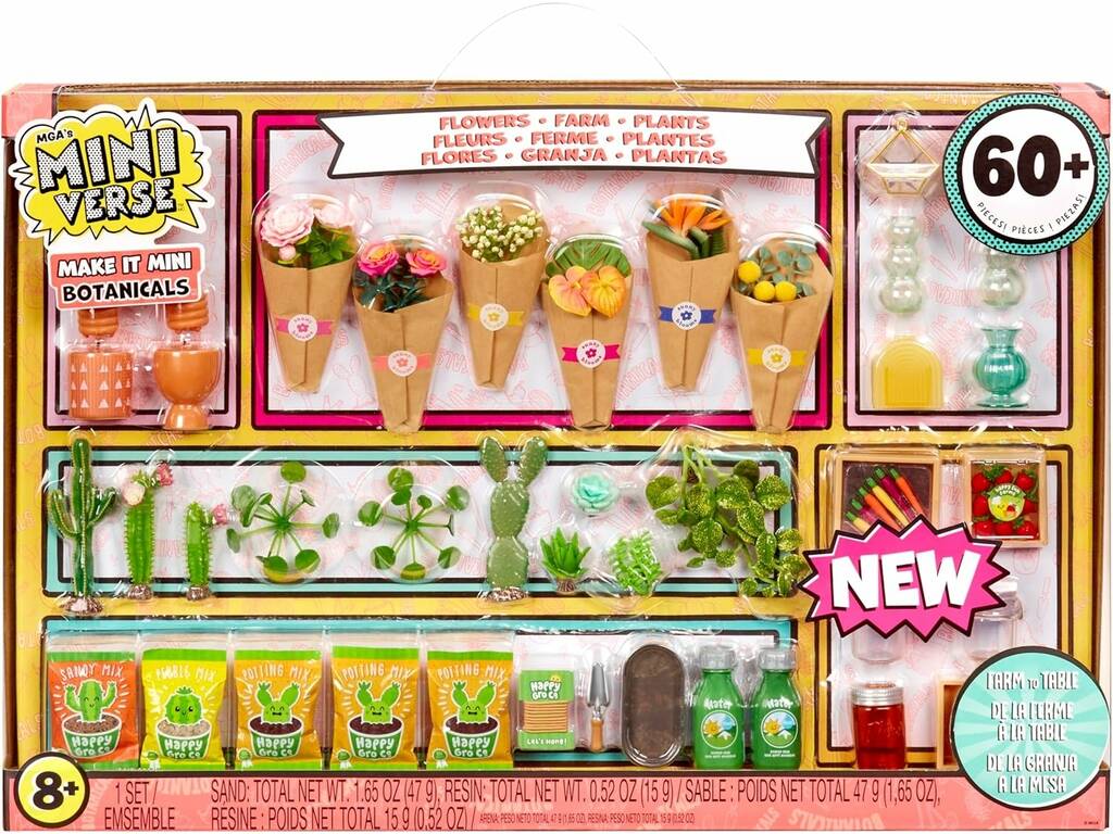 MiniVerse Make It Mini Botanicals Set Deluxe MGA 540182