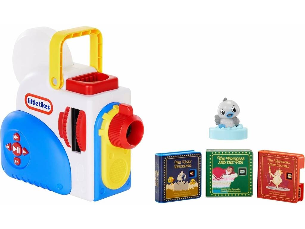 Proyector Story Dream Machine Little Tikes con Personaje y 3 Cuentos